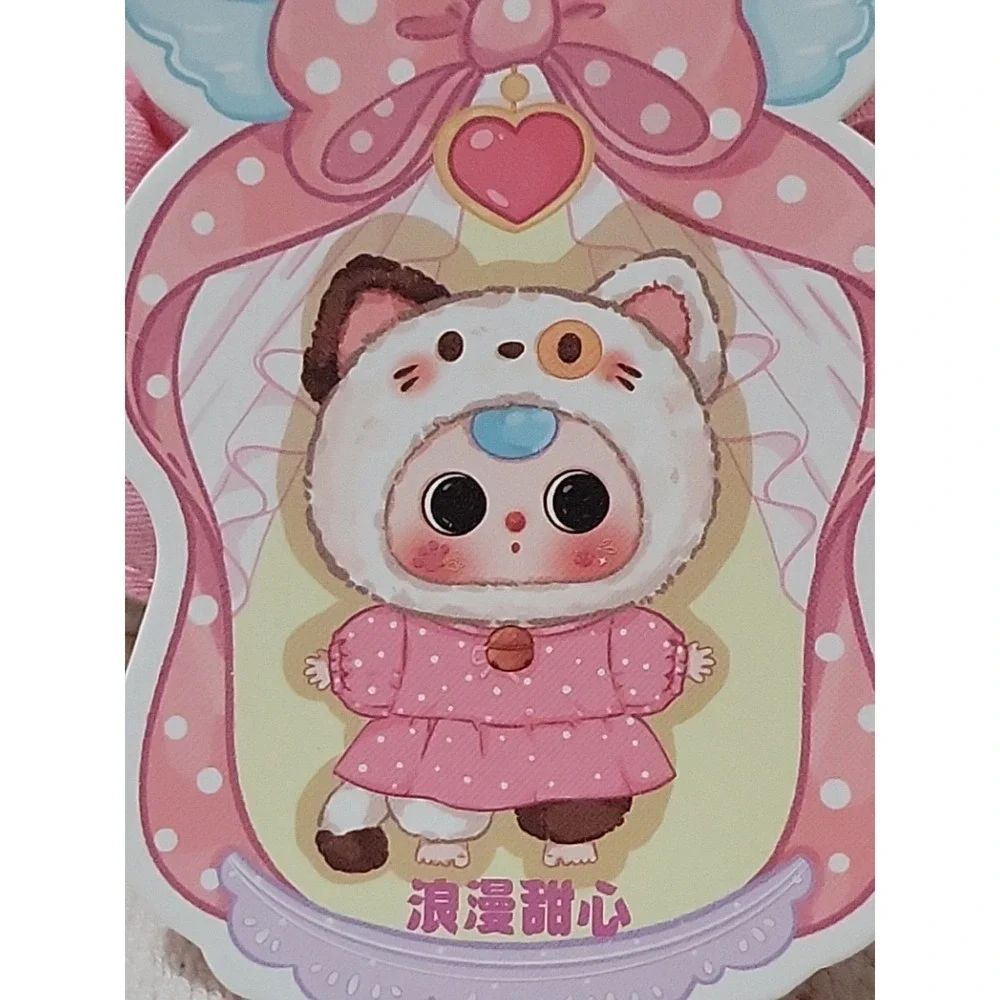 Baby Three Kitten Cat Wardrobe Plush Pendant 